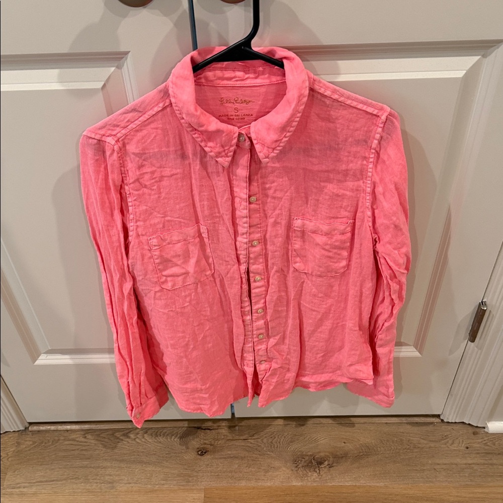 Lilly Pulitzer Button-Up Blouse